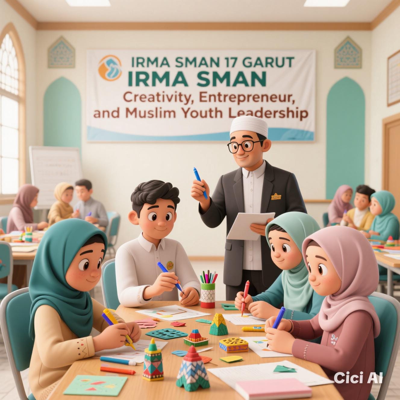 Kreatif, Wirausaha, Pemimpin