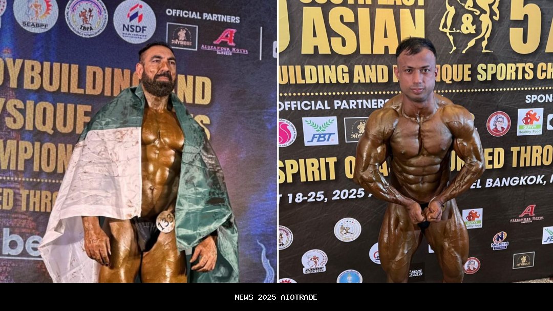 Firasat dan Ejaz Pakistan bersinar dengan emas di Kejuaraan Asia