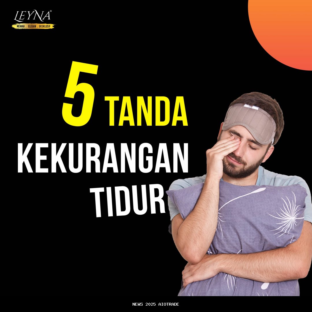 5 Tanda Tubuh Kekurangan Tidur Meski Sudah Lama Terbaring