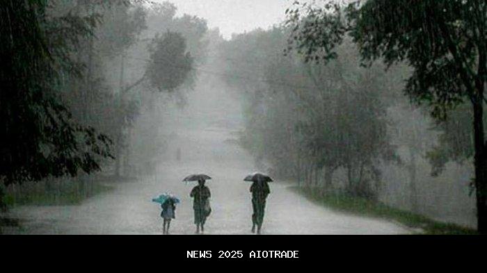 Prakiraan Cuaca Banten, 19 Agustus 2025: Wilayah Hujan Ringan