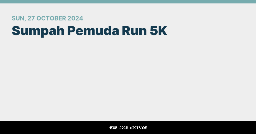 Kemeriahan Fun Run Tutup Perayaan Sumpah Pemuda Kota Serang