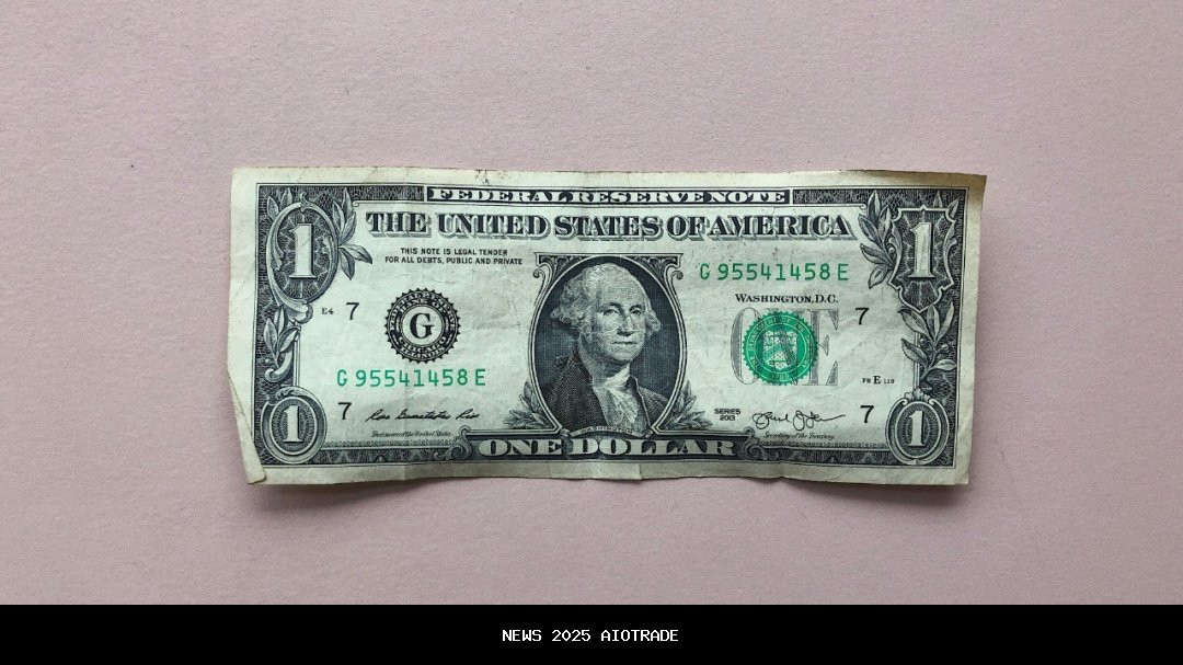 Pola uang kertas satu dolar yang saat ini dijual dengan harga mahal