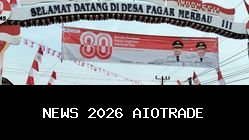 Desa Pagar Marbau III Menangkan Lomba Hias Gapura Kabupaten Deli Serdang