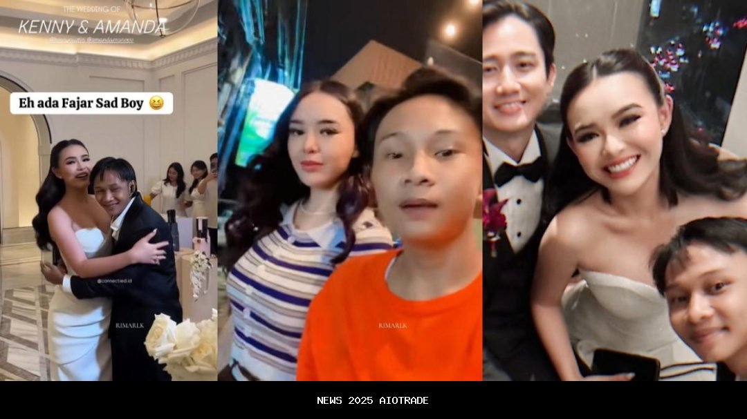 Fajar Sadboy Jadi Tamu Eksklusif Pernikahan Amanda Manopo