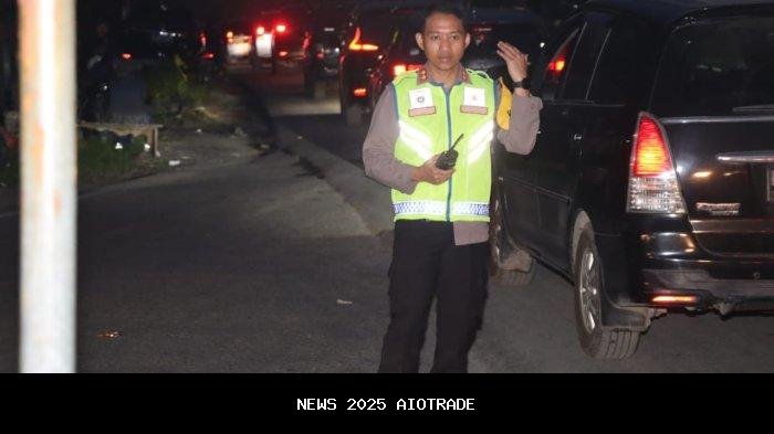 Kapolres Simalungun Pantau Langsung Pos Nataru, 327 Personel Siap Amankan Arus Mudik