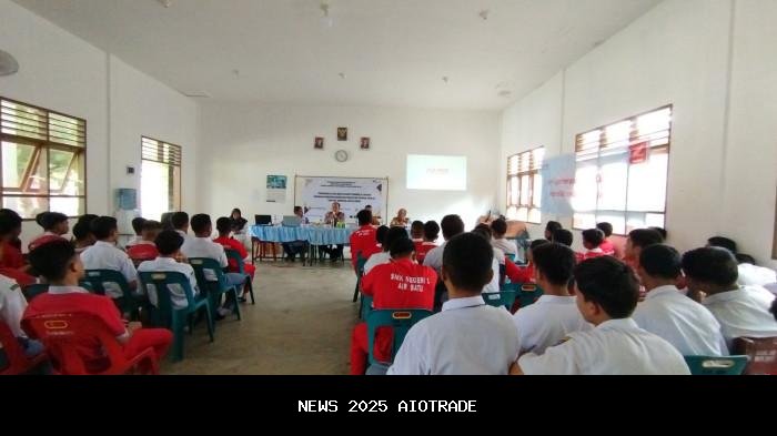 Honda dan Satlantas Polres Asahan Tingkatkan Kesadaran Berlalu Lintas Pelajar Air Batu