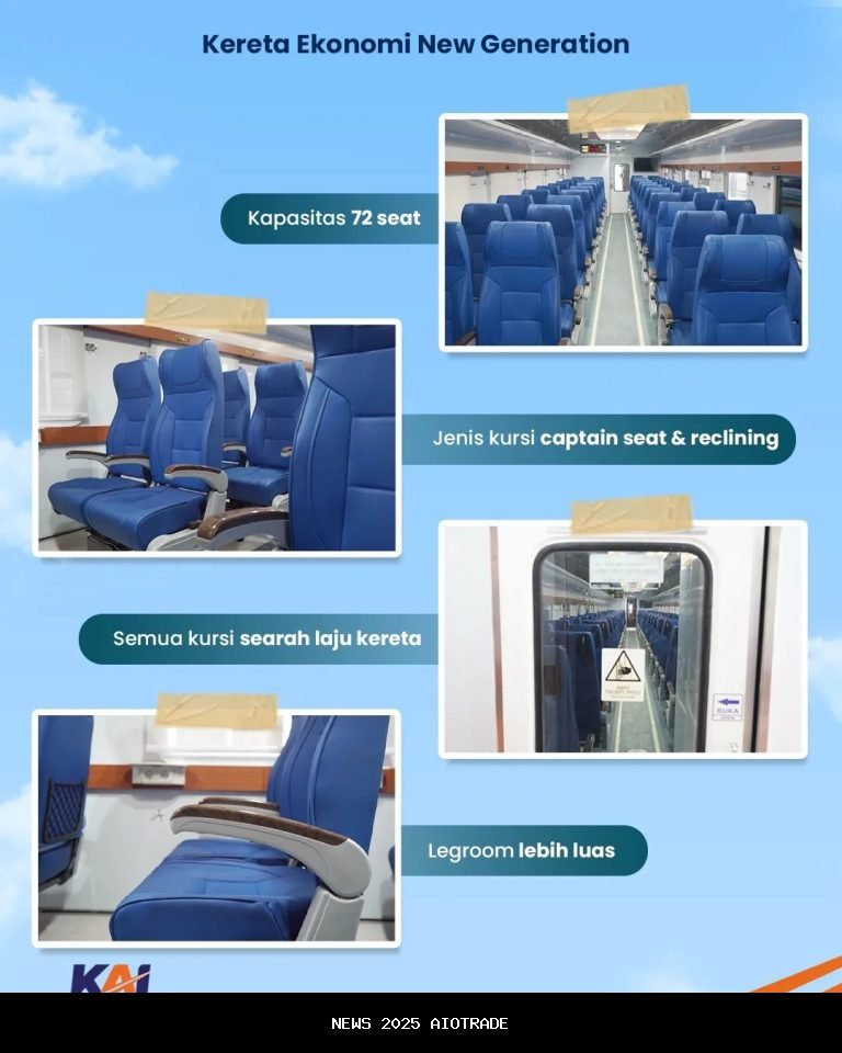 Daftar Kereta Api Ekonomi Terbaru 2025