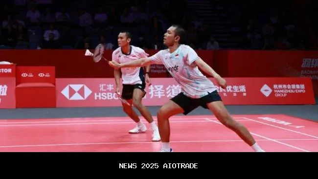 Hasil BWF World Tour Finals 2025: Fajar/Fikri Gagal Lanjutkan Perjalanan Usai Kalah dari Liang/Wang