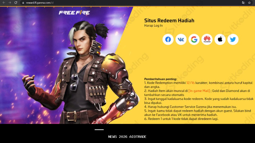 Kode Redeem FF Garena 11 Oktober 2025