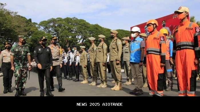 Pemantapan Pengamanan Libur Nataru, Forkopimda Bandung Gelar Apel Operasi 'Lilin 2025'