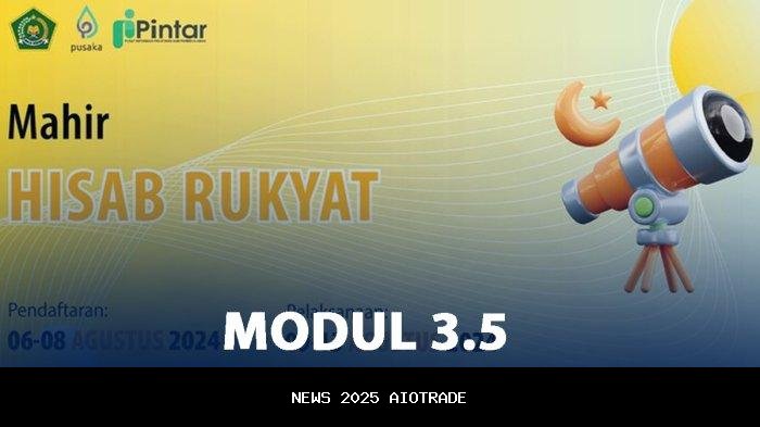 Kunci Jawaban Modul 3.5 Bayang-Bayang Kiblat  Pelatihan Hisab Rukyat Pintar Kemenag