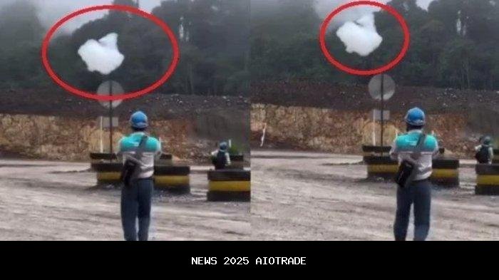 Pemandangan Awan Kinton di Sungai Soso Purbalingga yang Menyedihkan