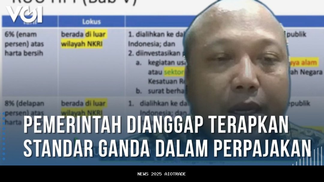 Tarif 100 Persen AS Dianggap Standar Ganda oleh Tiongkok