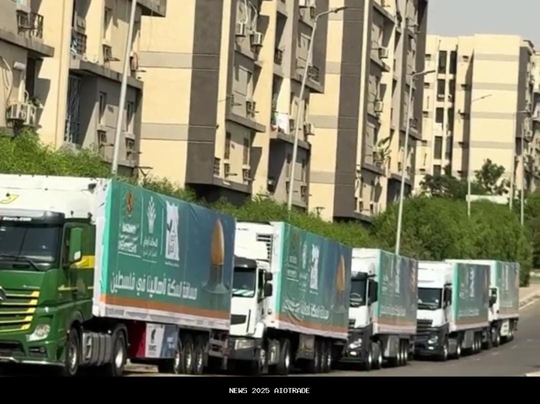 BAZNAS dan Mishr Al Kheir Kirim 35 Ribu Paket Bantuan ke Gaza