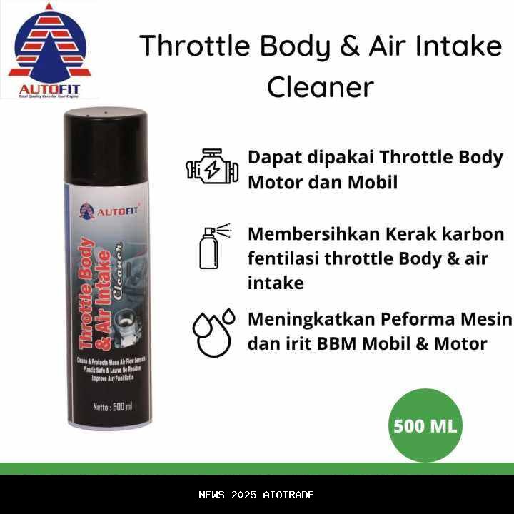 Jaga Mesin Tetap Optimal dengan Honda Throttle Body Cleaner
