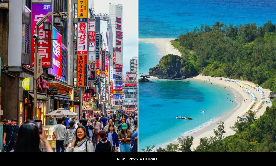 Jepang telah disebut sebagai 'Hawaii yang baru' - dengan pantai dan hutan yang masih alami