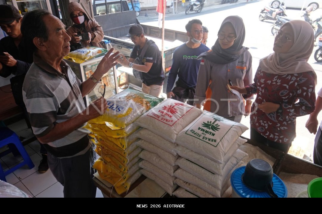 Satgas Pangan Majalengka Pantau Harga Beras di Pasar Tradisional