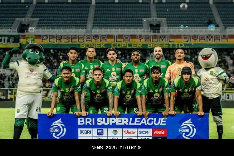 Persebaya Surabaya Tersendat di Papan Tengah Meski Jadi Raja Imbang