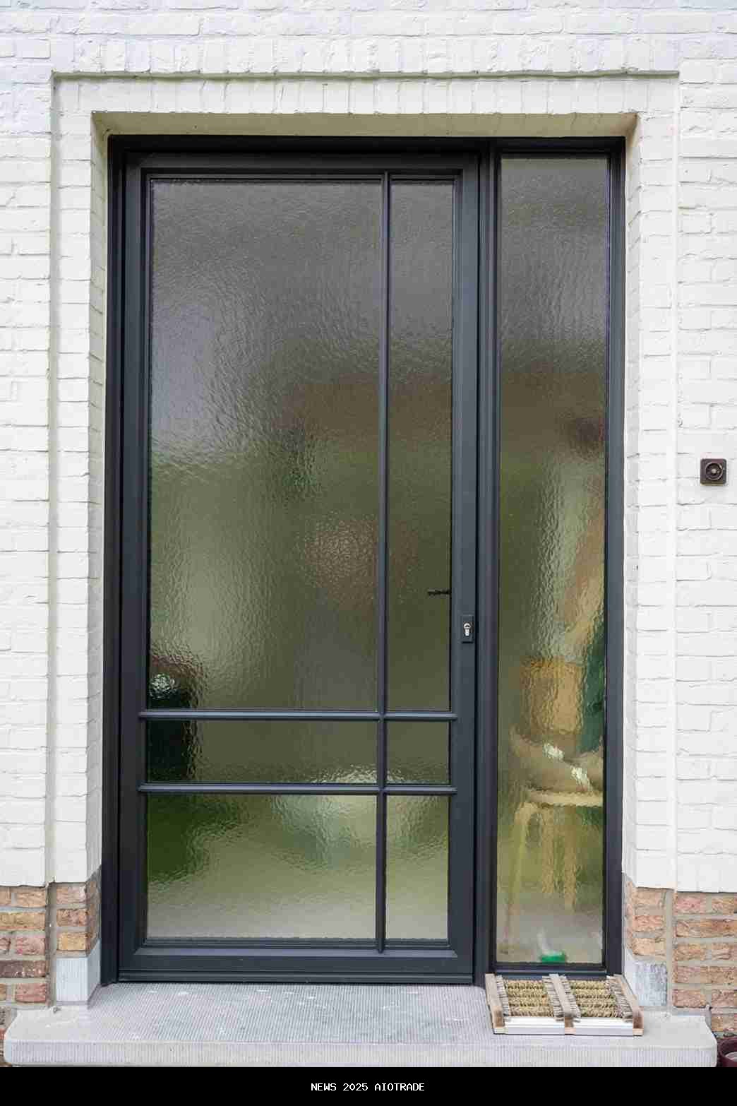 Rumah Mewah dengan Pintu Minimalis yang Menawan