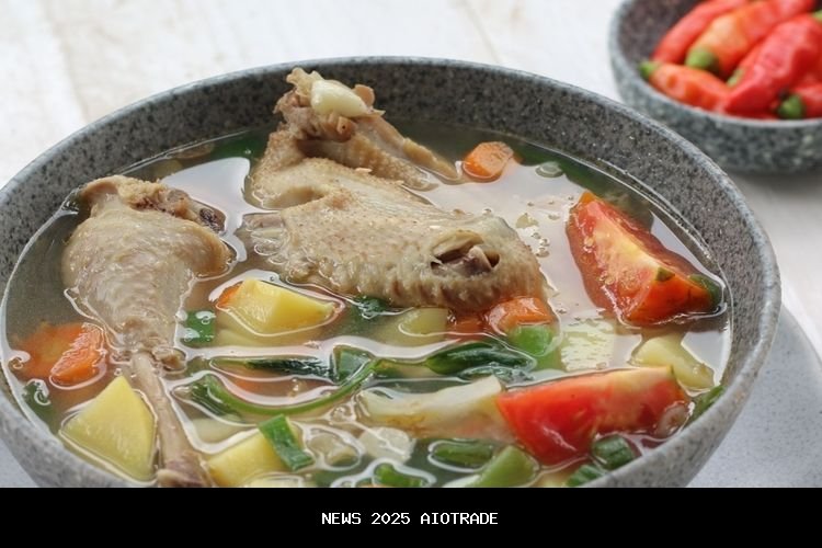 Resep Sop Ayam Sehat, Menu Mudah Saat Tubuh Tidak Fit