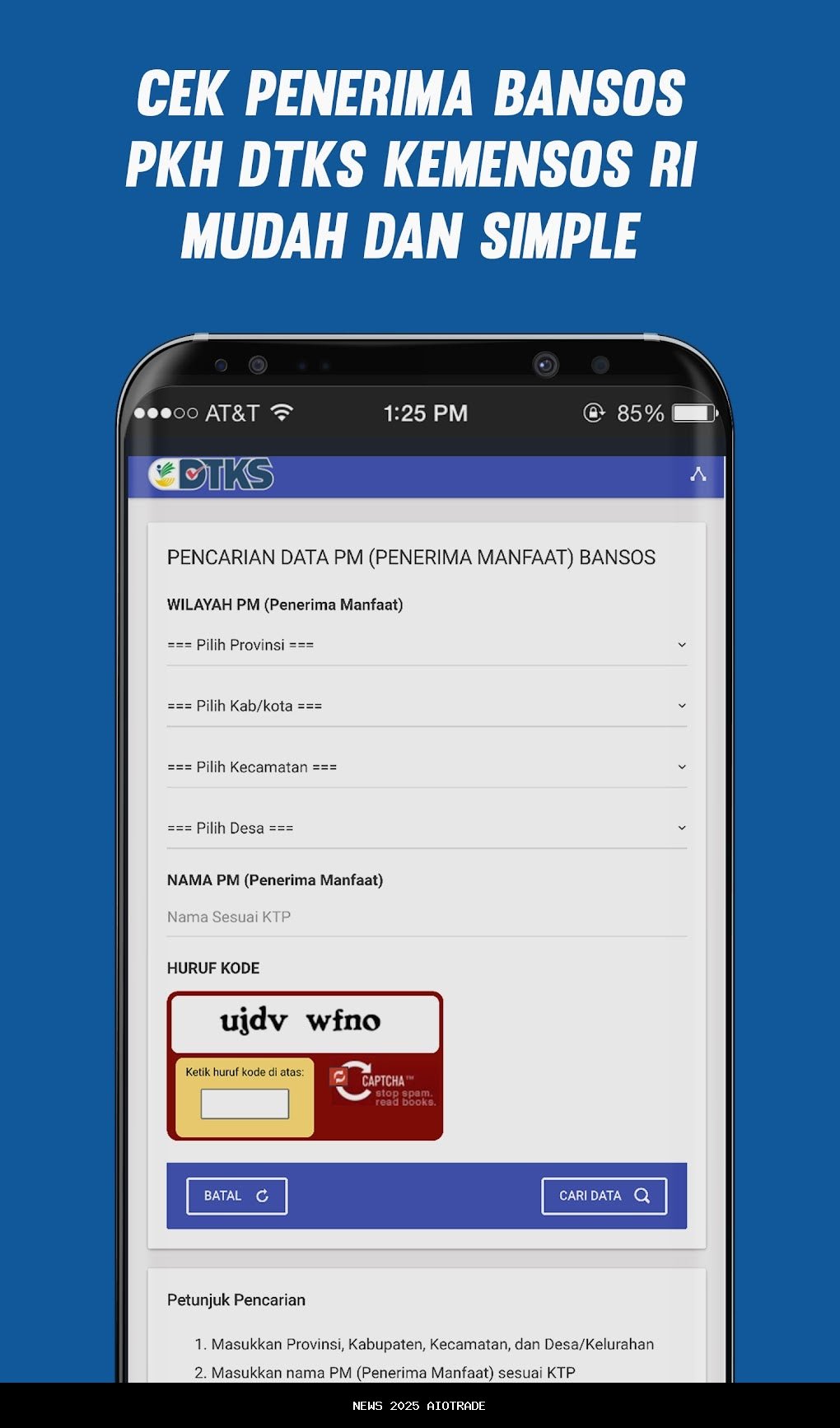 Bansos PKH Cair Pekan Ini, Ini Cara Cek via HP