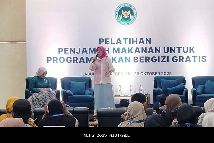 3.400 Relawan MBG Brebes Miliki Sertifikat Penjamah Makanan
