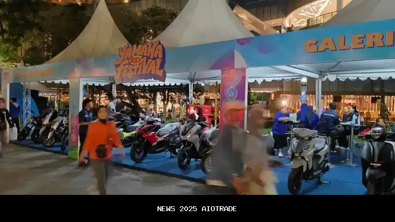 Ribuan Pengunjung Padati Yamaha Rev Festival di Senayan Park, Rayakan 10 Tahun MAXI Yamaha