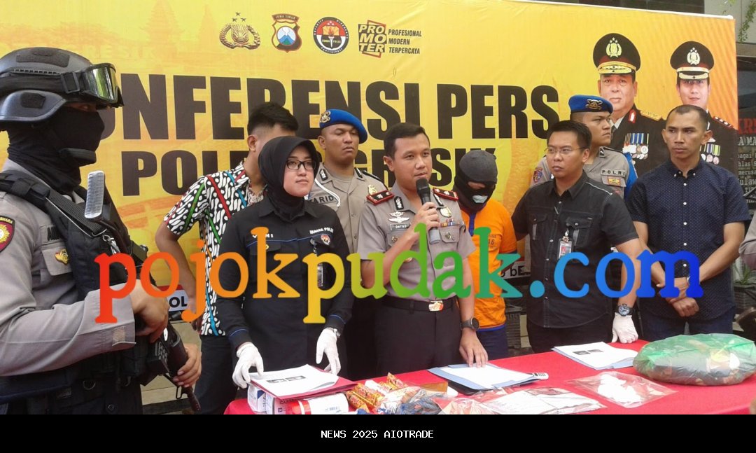 Polres Gresik Tangkap 136 Pelaku Kejahatan dari 92 Kasus di Tahun 2025