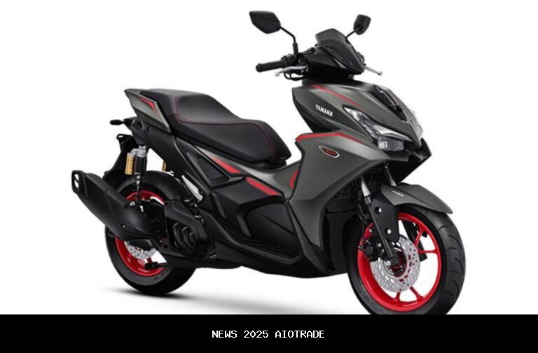 Tampil Sporty! Warna Baru dan Harga Yamaha Aerox Alpha Desember 2025: Lebih Canggih dengan Y-Connect