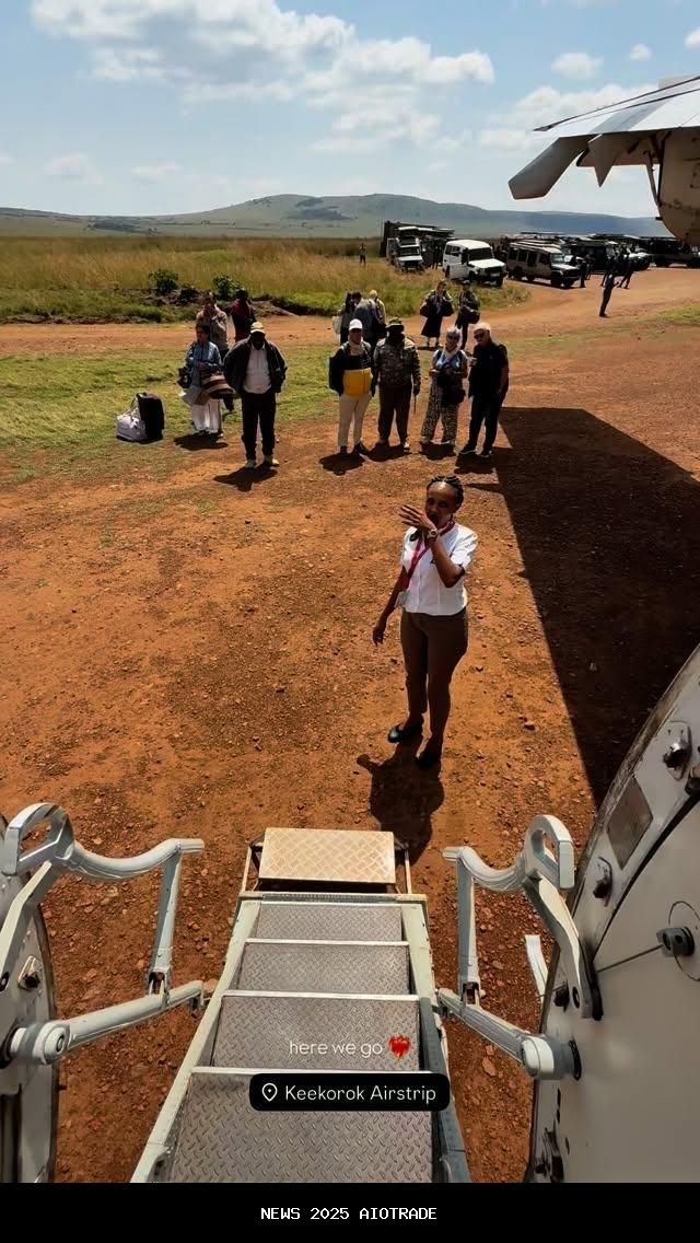 15 Foto Liburan Anya Geraldine di Kenya, Bermain di Alam Liar