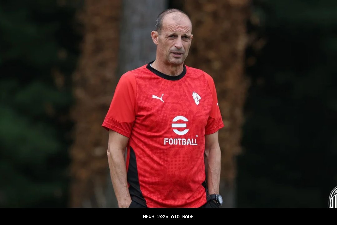 Allegri Siapkan AC Milan Hadapi Laga Pembuka Serie A vs Cremonese di San Siro