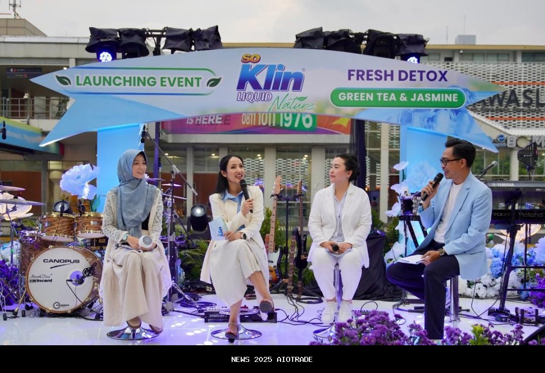 Deterjen Wangi Jasmine dan Green Tea Tahan Polusi