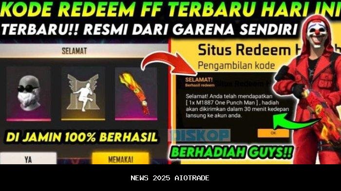 36 Kode Redeem Free Fire Terbaru 19 Agustus 2025: Kolaborasi Eksklusif!