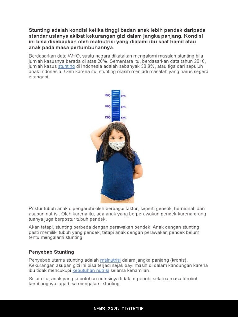 Program Belitung Ungkap Penyebab Utama Stunting