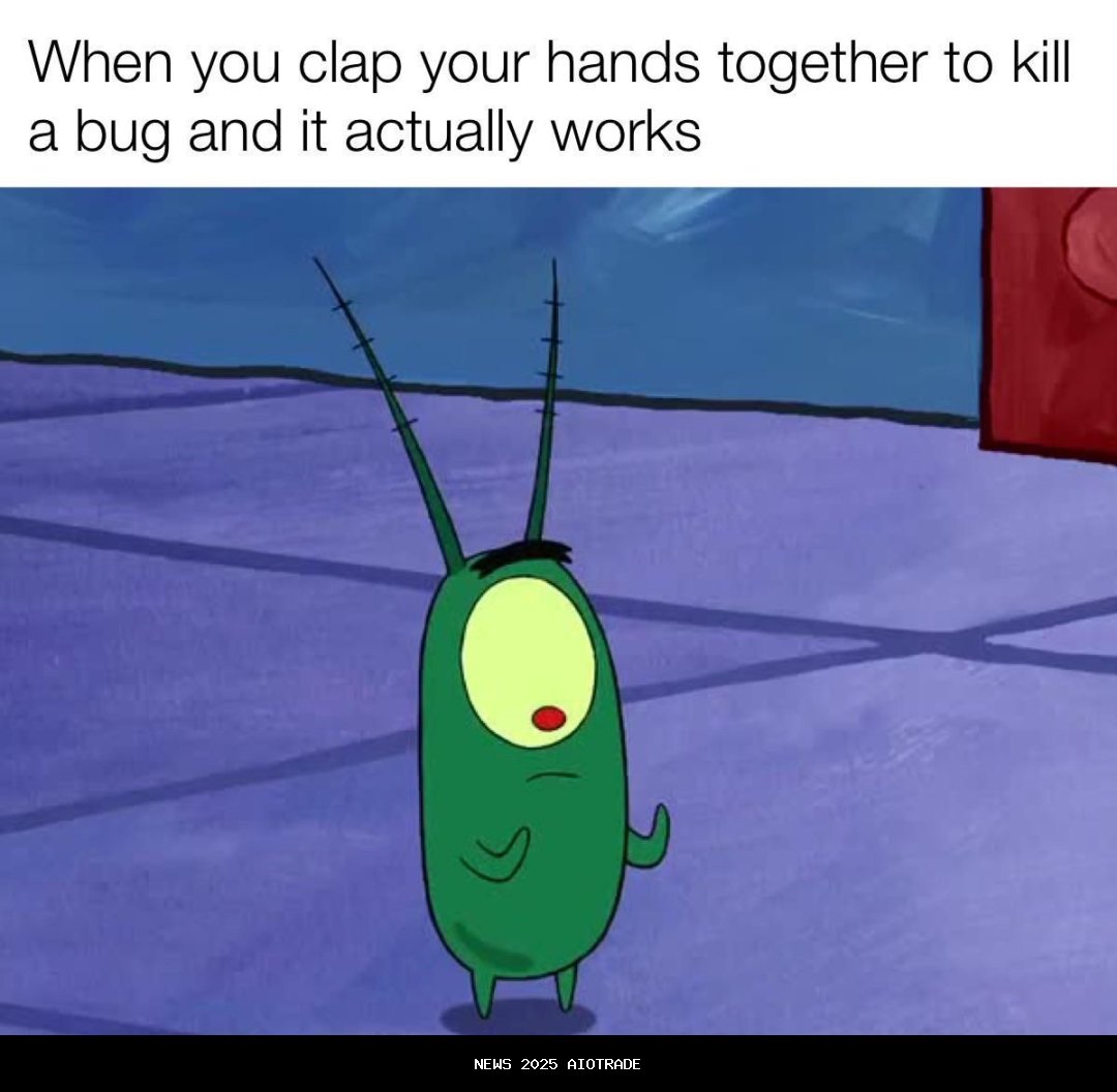 8 Meme SpongeBob tentang Serangga, Hilang Setelah Dibasmi?