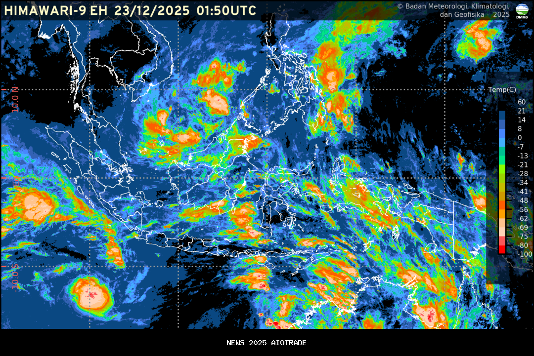 Prakiraan Cuaca Sulawesi Barat 11 Oktober 2025