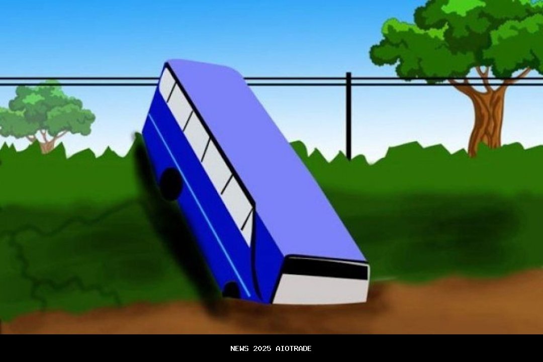 Kecelakaan Bus Wisata di AS, 5 Tewas