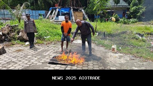 276 Gram Ganja Dihancurkan