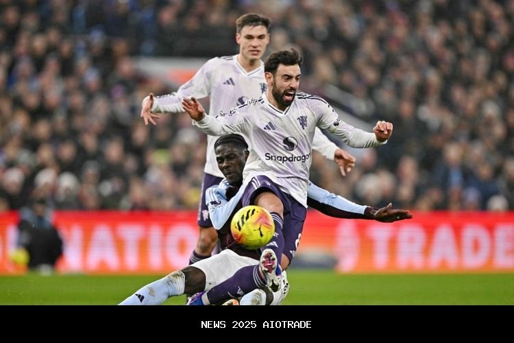 Skor Aston Villa vs Man United 2-1, Amorim: Tim Terbaik Kalah