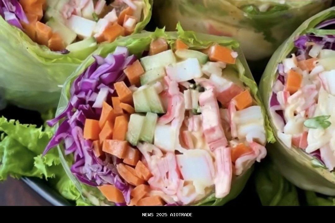 Resep Kani Salad Spring Rolls, Camilan Segar dan Crispy untuk Cuaca Panas