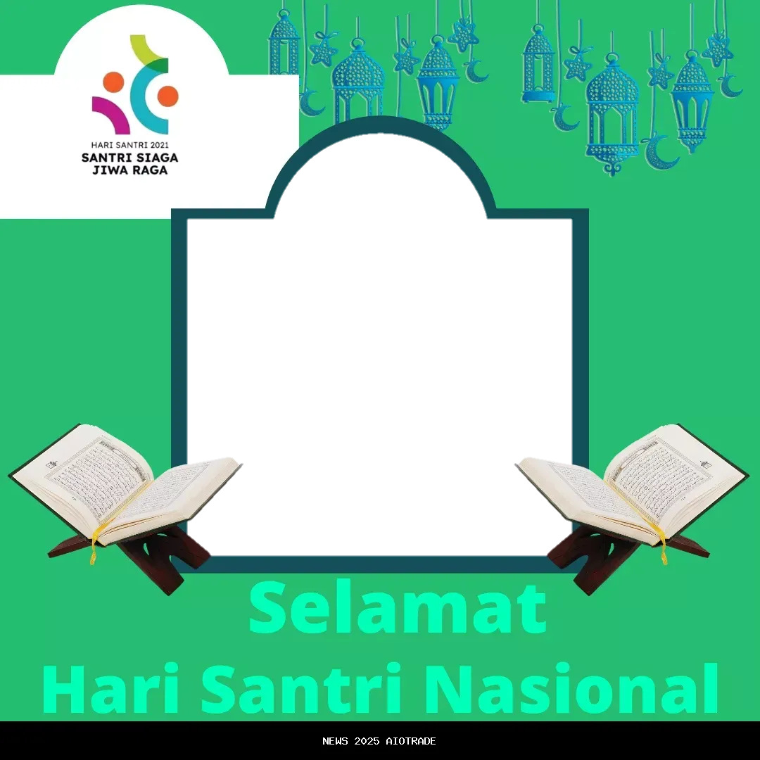 Rayakan Hari Santri Nasional 2025, Pasang Twibbon dan Sebarkan di Media Sosial