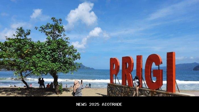Pantai Prigi Kini Punya Taman Instagramable di Trenggalek