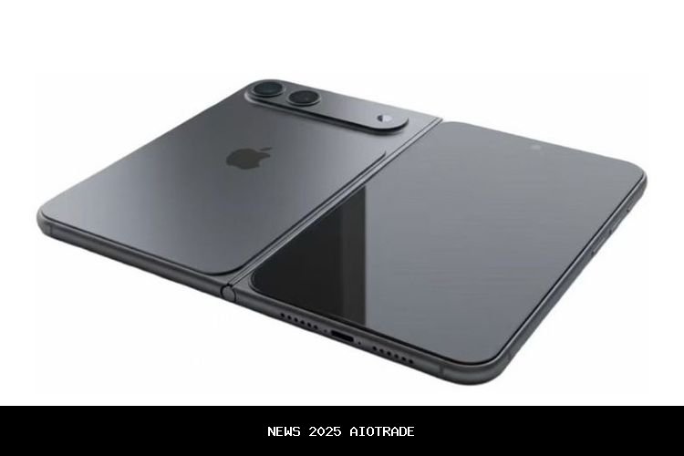 Ini tampilan iPhone lipat dengan layar utama tak biasa