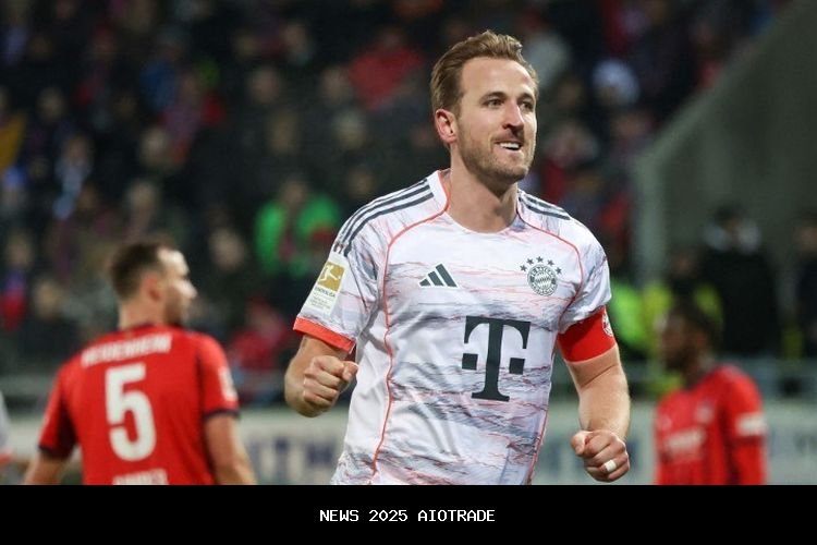 Heidenheim vs Bayern 0-4, Rekor Sensasional Harry Kane